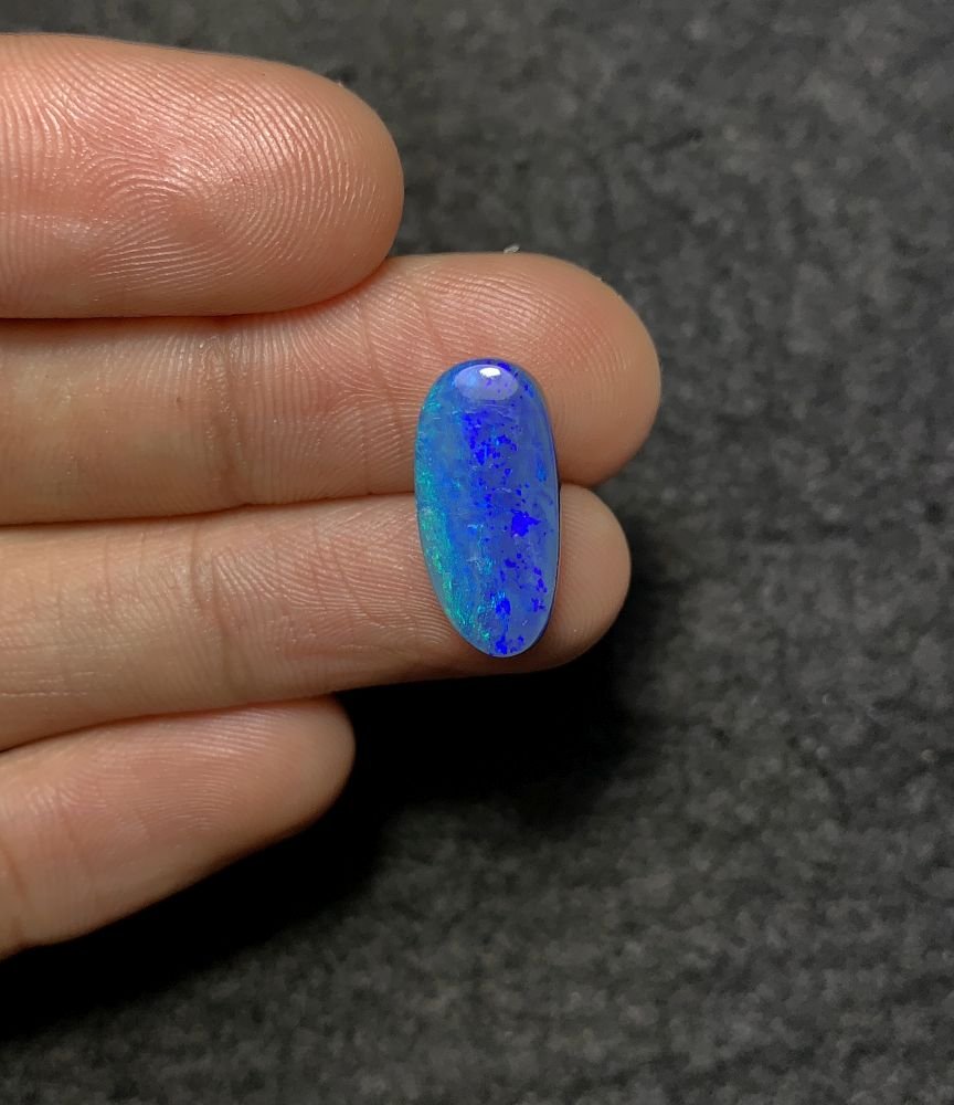 Natural Australian Opal Gemstone Smooth Fancy Shape High Quality Loose Gemstones For Jewelry Making 18x9x5 MM Size 1 Pcs SM20618