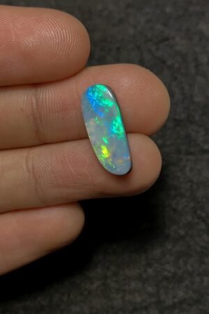 Natural Australian Opal Gemstone Smooth Fancy Shape Cabochon High Quality Loose Gemstones For Jewelry Making 18x8x3 MM Size 1 Pcs SM20620