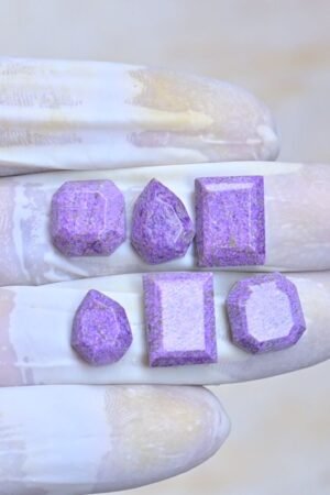 Natural Ruby Gemstone Step Cut Mix Shape Cabochon High Quality Loose Gemstones For Jewelry Making 12-15 MM Size 3 Pair V4063