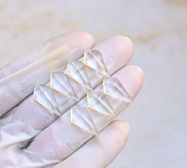 Natural Crystal Gemstone Step Cut Fancy Shape Cabochon High Quality Loose Gemstones For Jewelry Making 20x10 MM Size 8 Pcs V4085 - Image 2