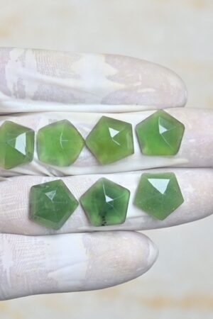 Natural Strawberry Quartz Gemstone Step Cut Fancy Shape Cabochon High Quality Loose Gemstones For Jewelry Making 14 MM Size 7 Pcs V4240