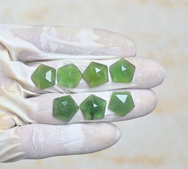 Natural Strawberry Quartz Gemstone Step Cut Fancy Shape Cabochon High Quality Loose Gemstones For Jewelry Making 14 MM Size 7 Pcs V4240