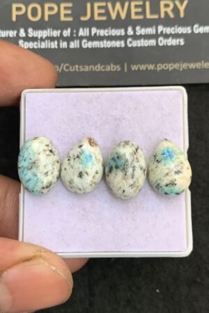 Natural Ketu Jasper Gemstone Smooth Oval Shape Cabochon High Quality Loose Gemstone For Jewelry Making 14x10 MM Size 4 Pcs V4641